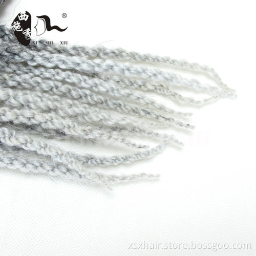 2016 new style 4x Crochet Box Braid Synthetic Senegalese Twist Crochet Box Braids Hair Extensions